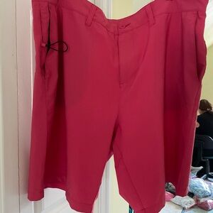 Polo by Ralph Lauren- Men’s Performance Flat Front Shorts, size 40T, red